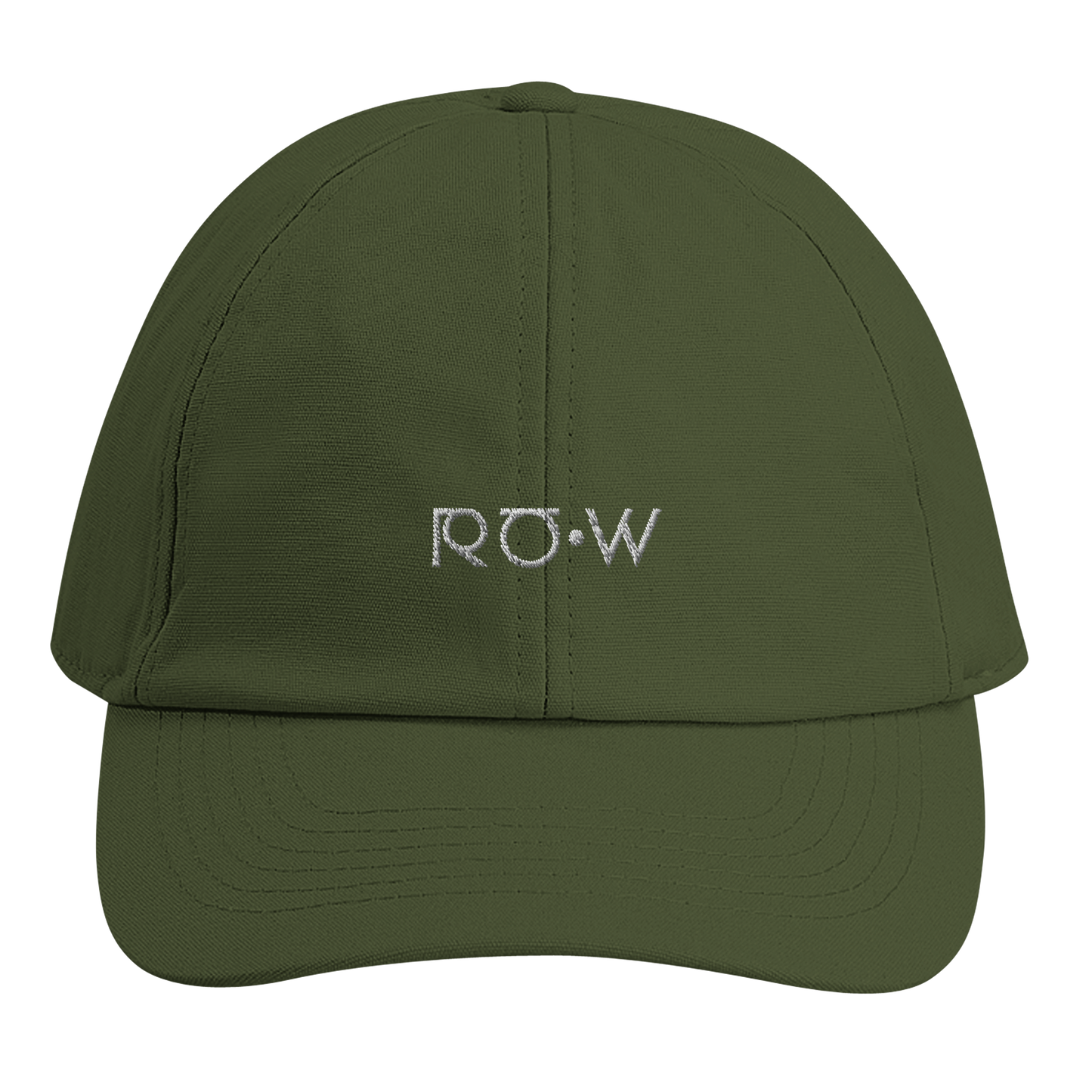 Grønn caps med logo, profilering