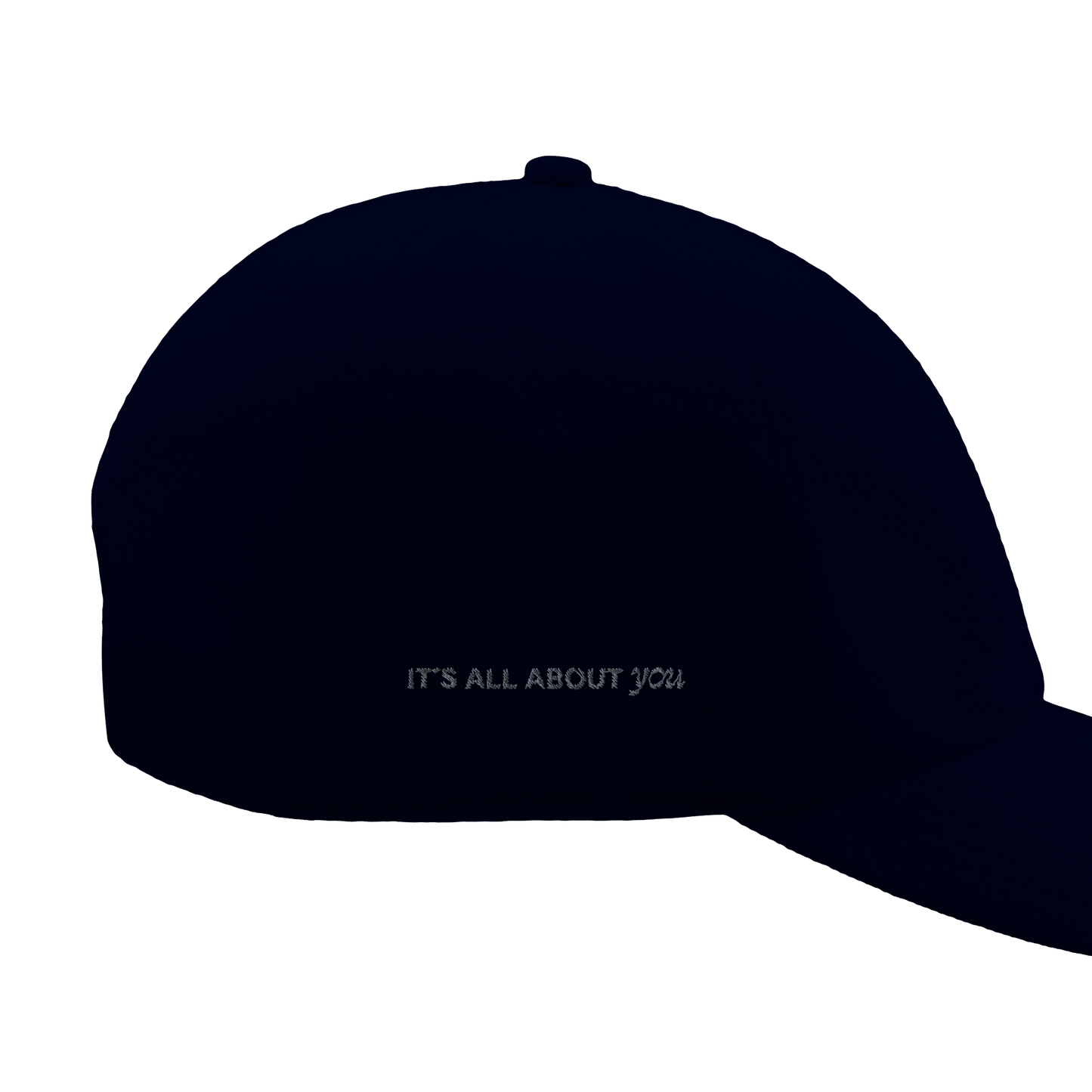 Marineblå caps med logo