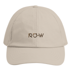 Beige caps med logo