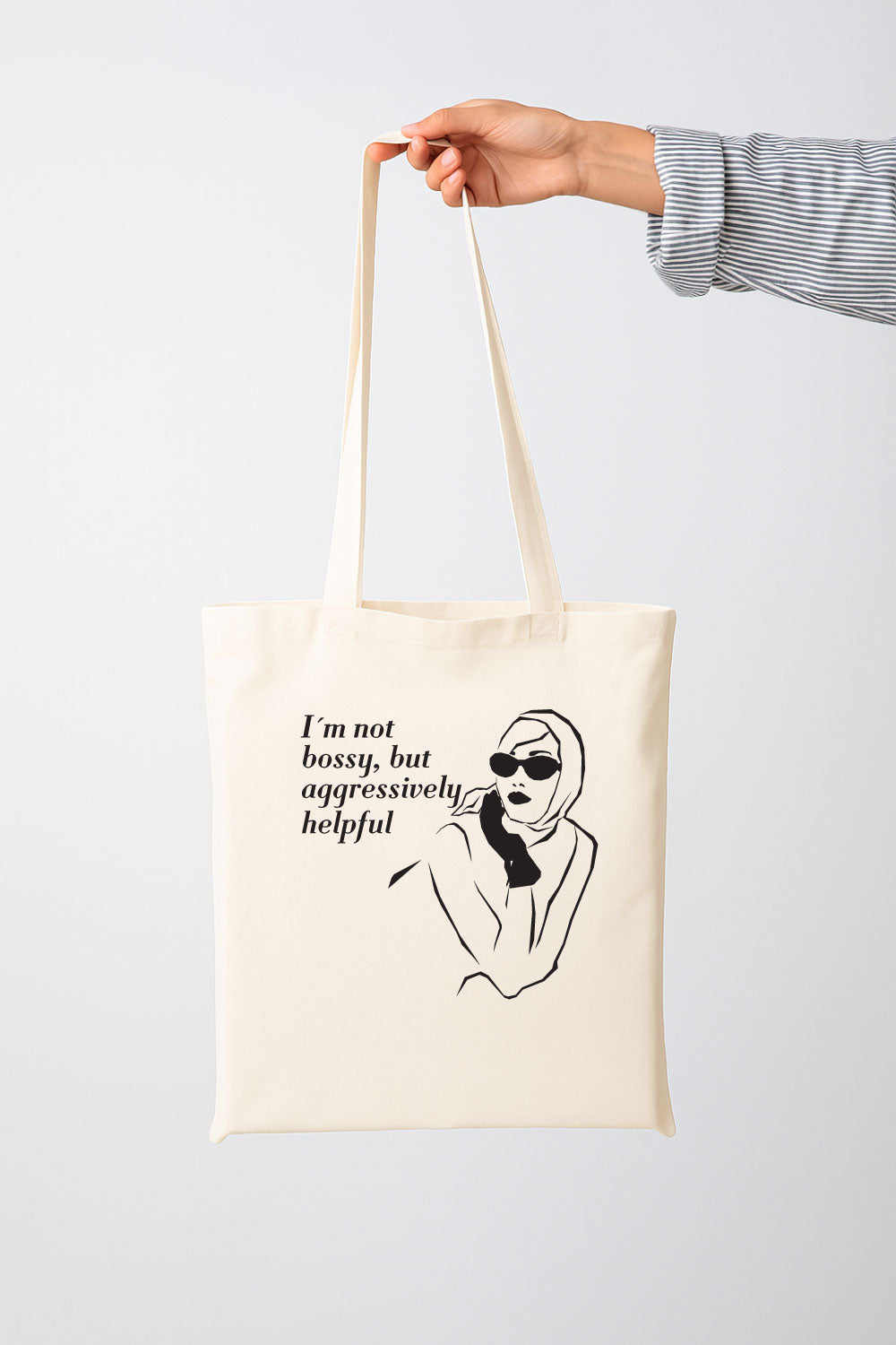 Handlenett med trykk, profilering