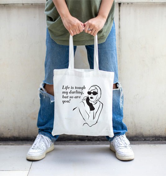 Handlenett med designtrekk