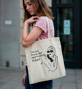 Handlenett med designtrykk - Not bossy but helpful