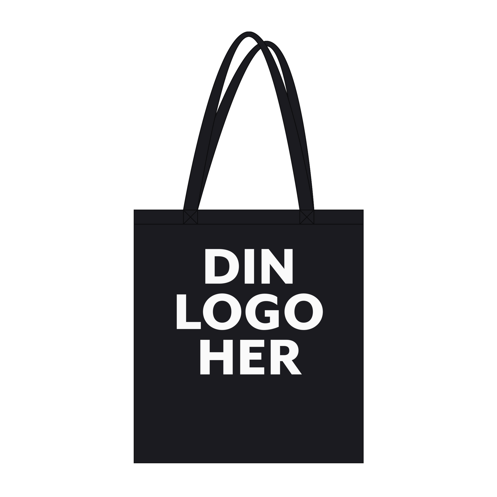 Handlenett med logo, profilering