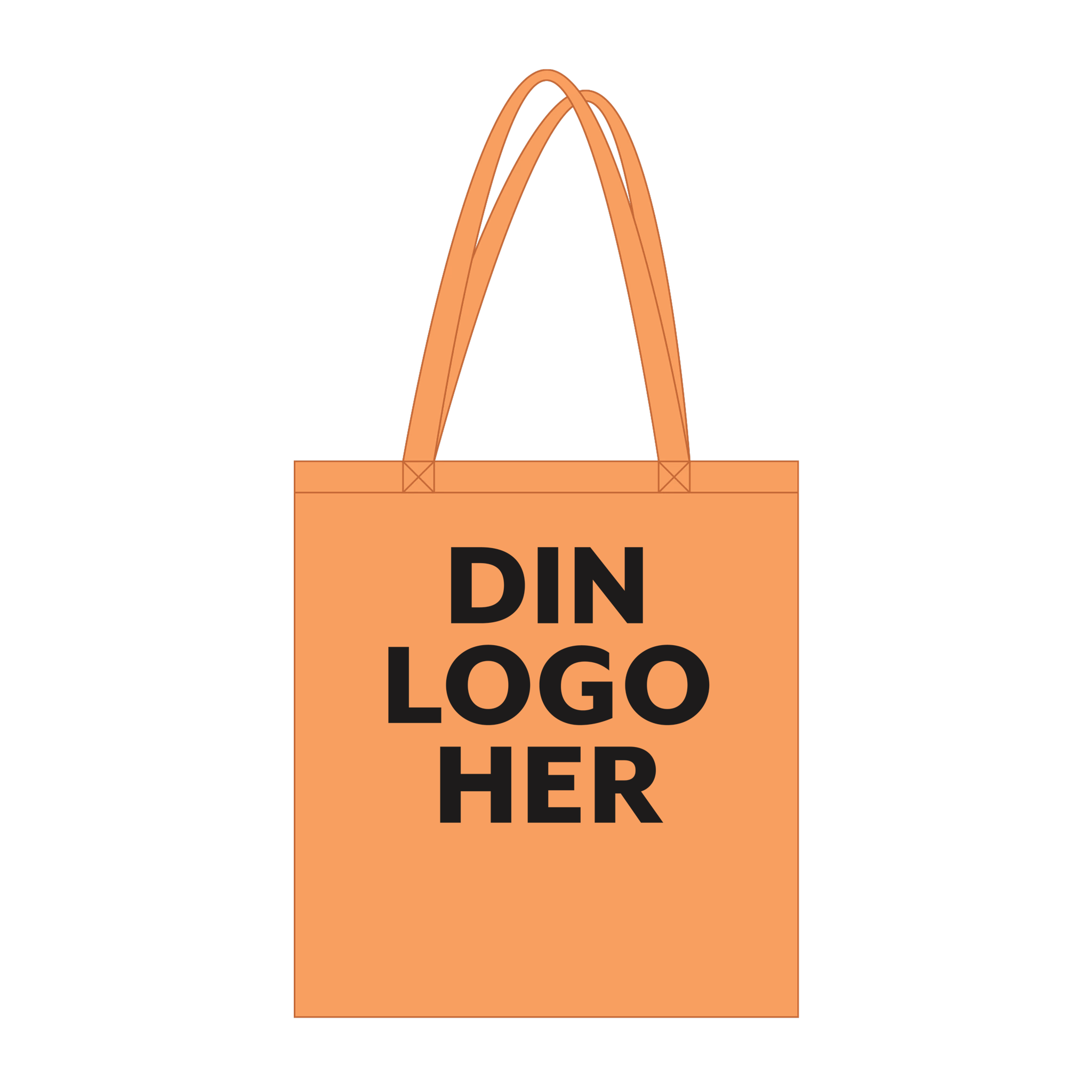 Profilering, Handlenett med logo