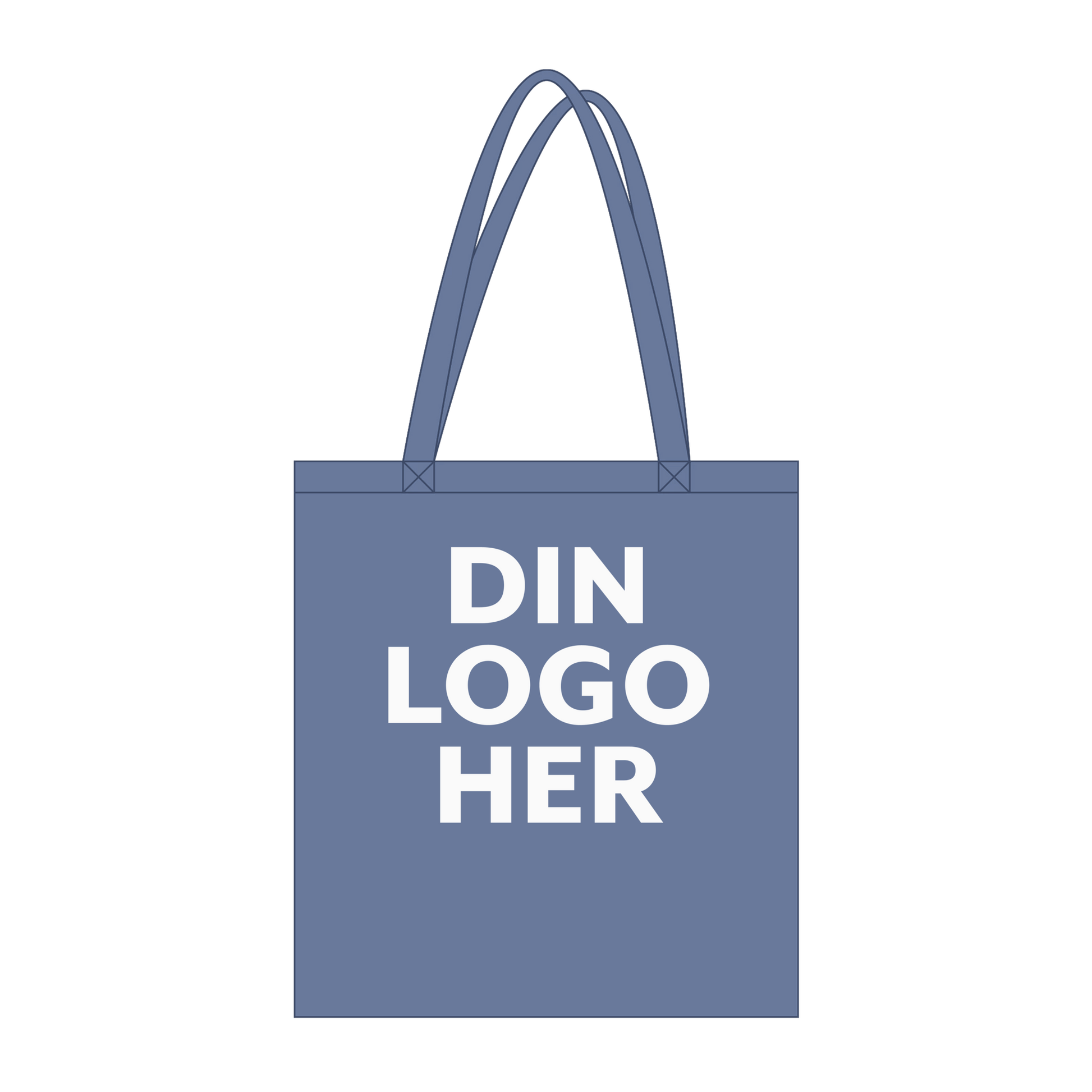 Handlenett med logo, profilering