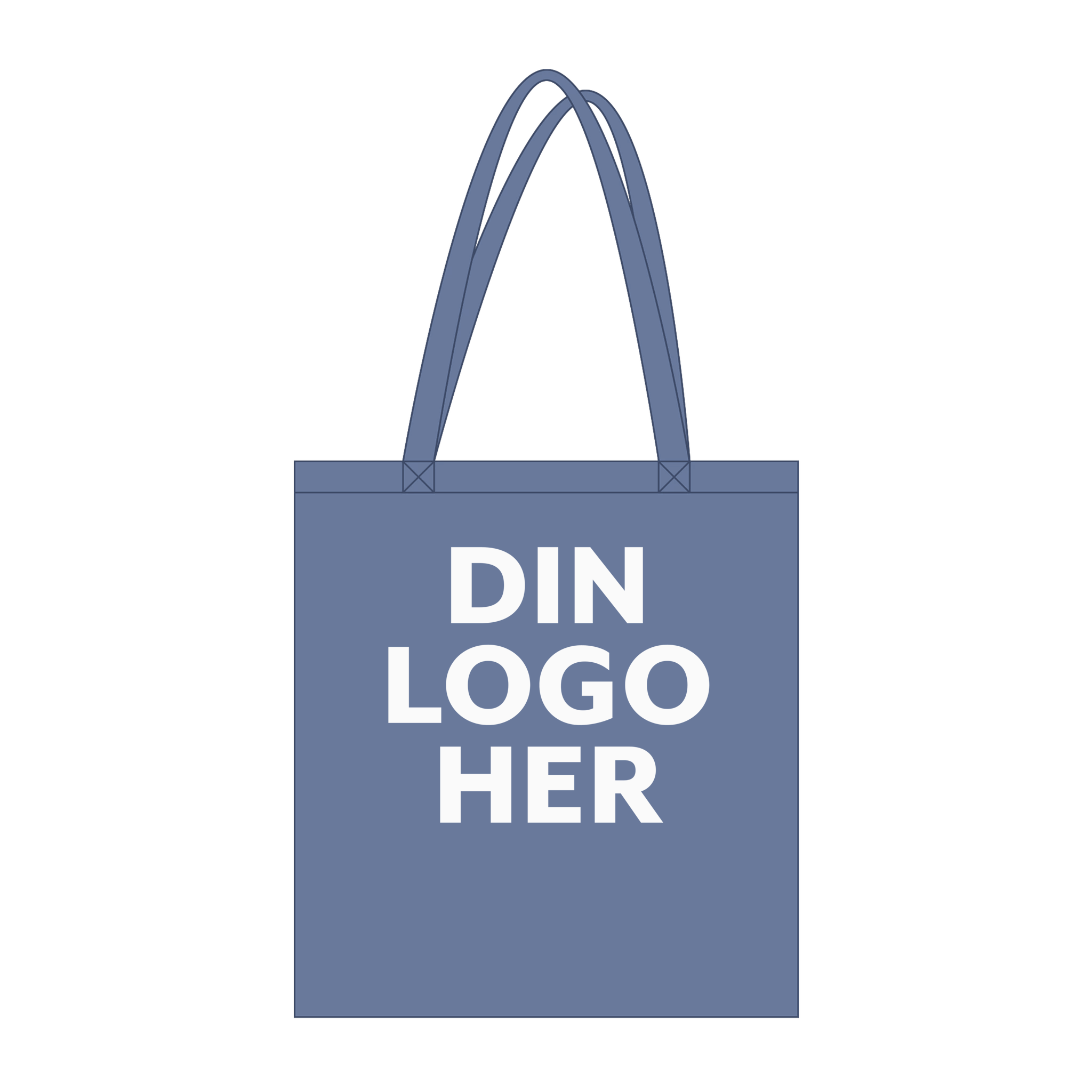 Handlenett med logo, profilering