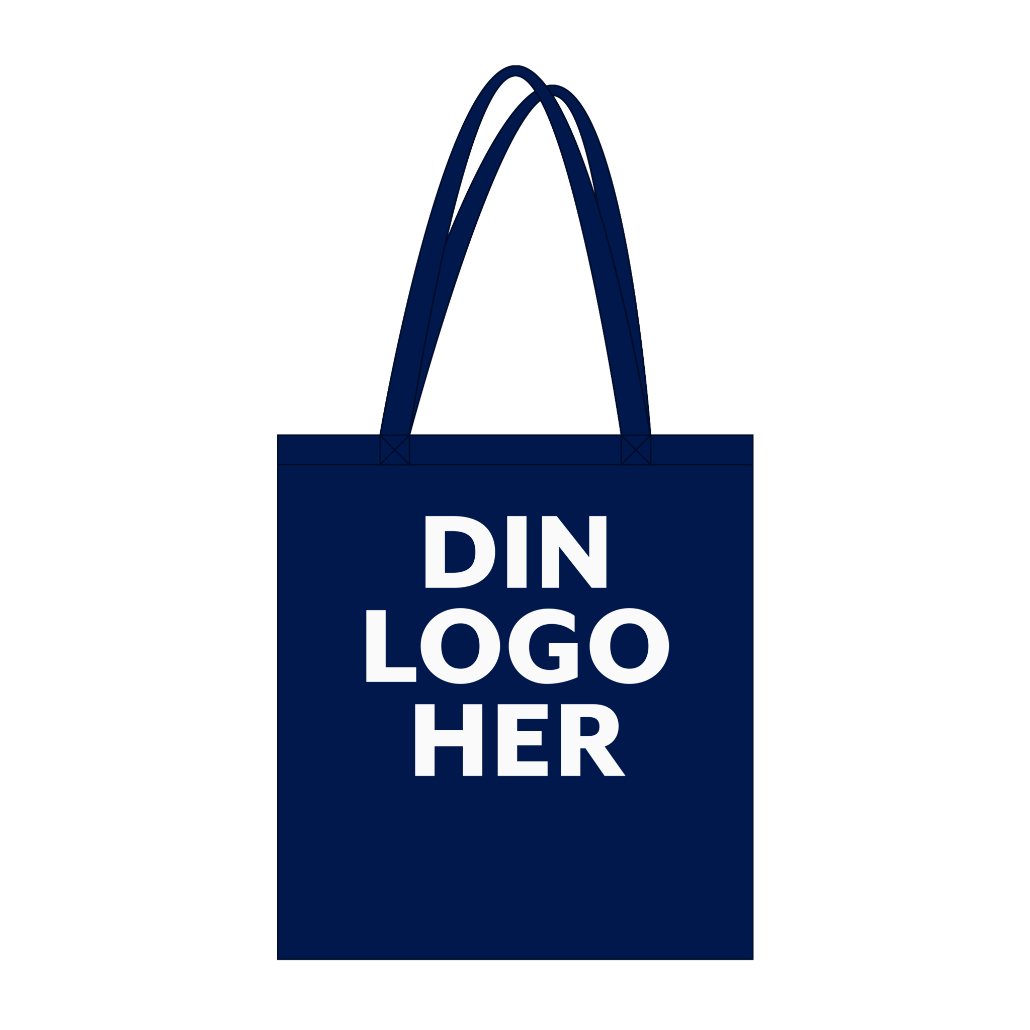 Handlenett med logo, profilering